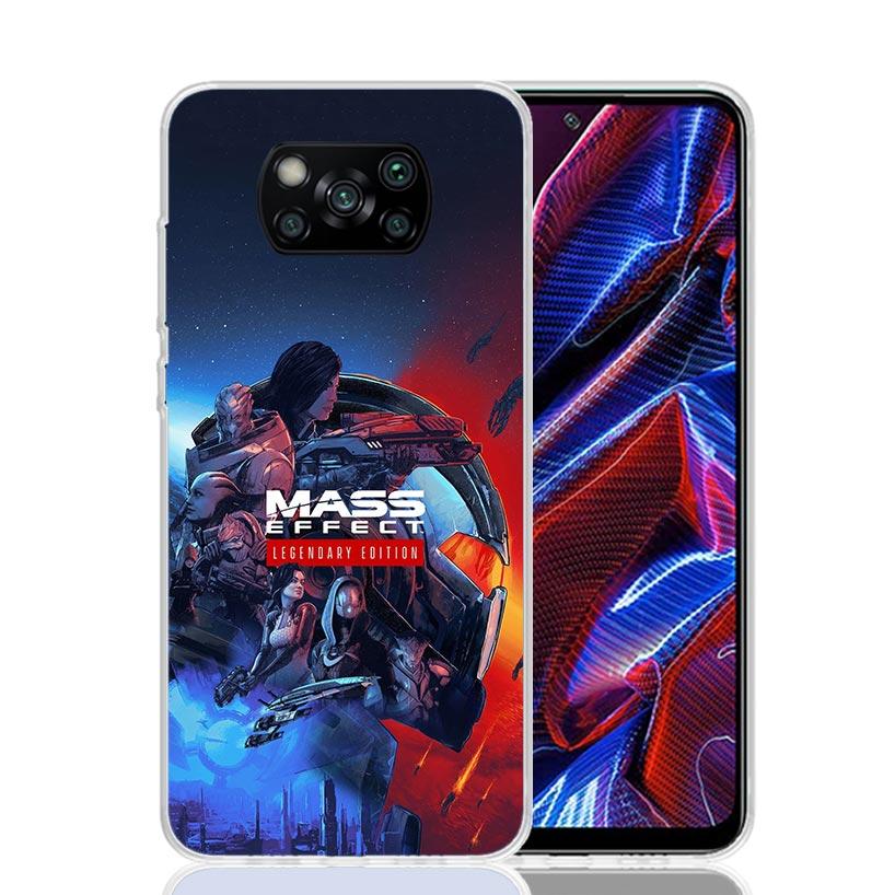 N7 Mass Effect Phone Case For Xiaomi Poco F7 Ultra X7 X6 Pro X5 Redmi 15 15C 13 13C 12 12C 10 10A 10C 9 9A 9C 9T Shell Poco X7 X
