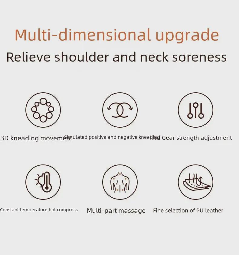 SKG Nacken-, Schulter- und Rückenmassagegerät mit Wärmetherapie