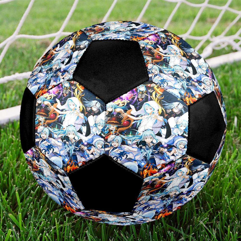 Pallone da Calcio Colorato Cucito a Macchina PVC Misura 5 Pronto per Allenamento di Squadra e Competizione Resistente Alto Rimbalzo Raffreddamento Regalo Sportivo