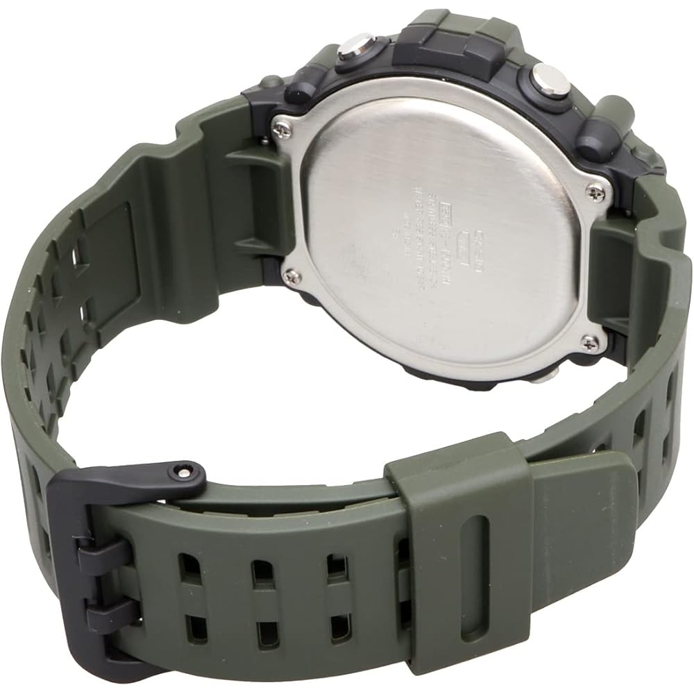 Casio AE-1500WHX-3AV Digital Watch Long Strap Military Green Men's Standard Model
