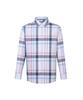Dagseusyeocheu Linen Blend Super Big Check Shirt Regular Fit White_Dls2Shcl150A1