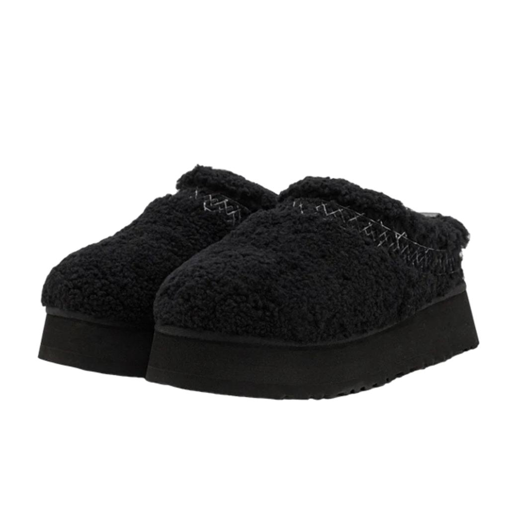 UGG Pantofle Tazz Heritage Pletené Černé