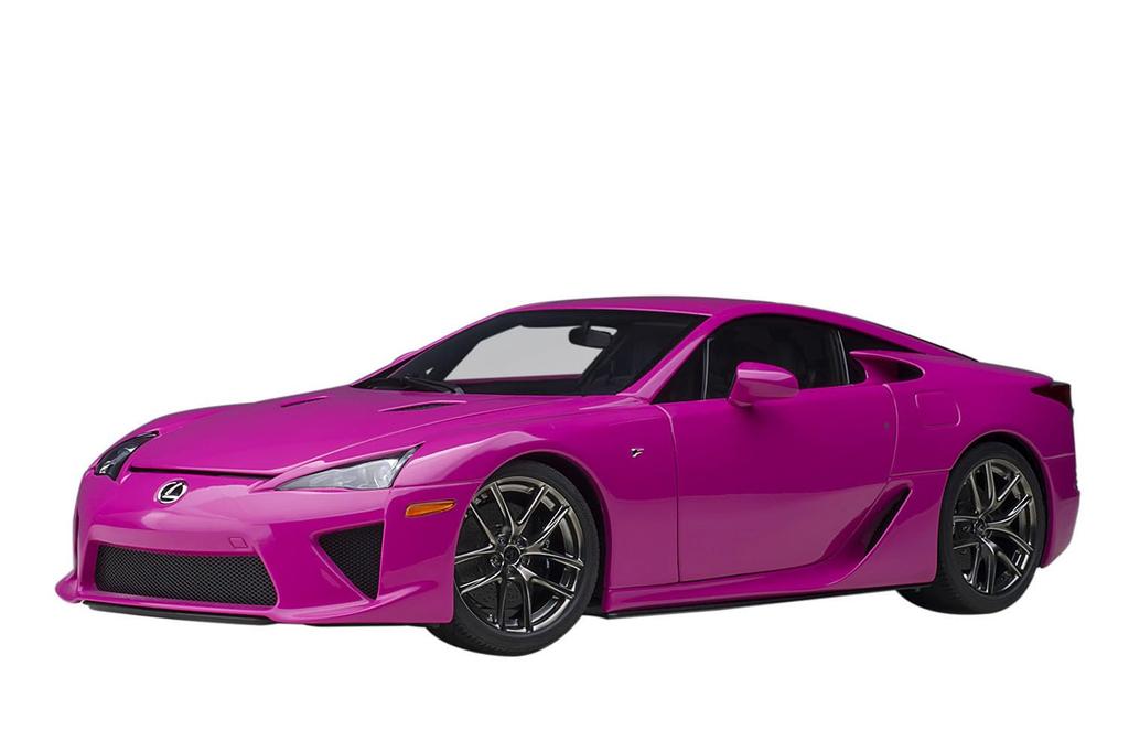 AUTOart 1/18 Scale Lexus LFA (Passionate Pink) Finished Product