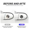Car Door Lock Keyhole Protection Sticker Door Lock Hole Cover Sticker for Honda Civic 10th 11th Gen Hrv Jazz City Fit Accord Crv