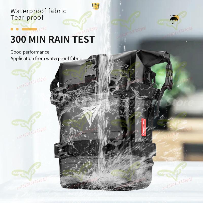Motowolf Motorcycle Side Saddle Bag Anti-collision Bar Tool Storage Bag Waterproof All Season Motorcycle Universal Side Backpack