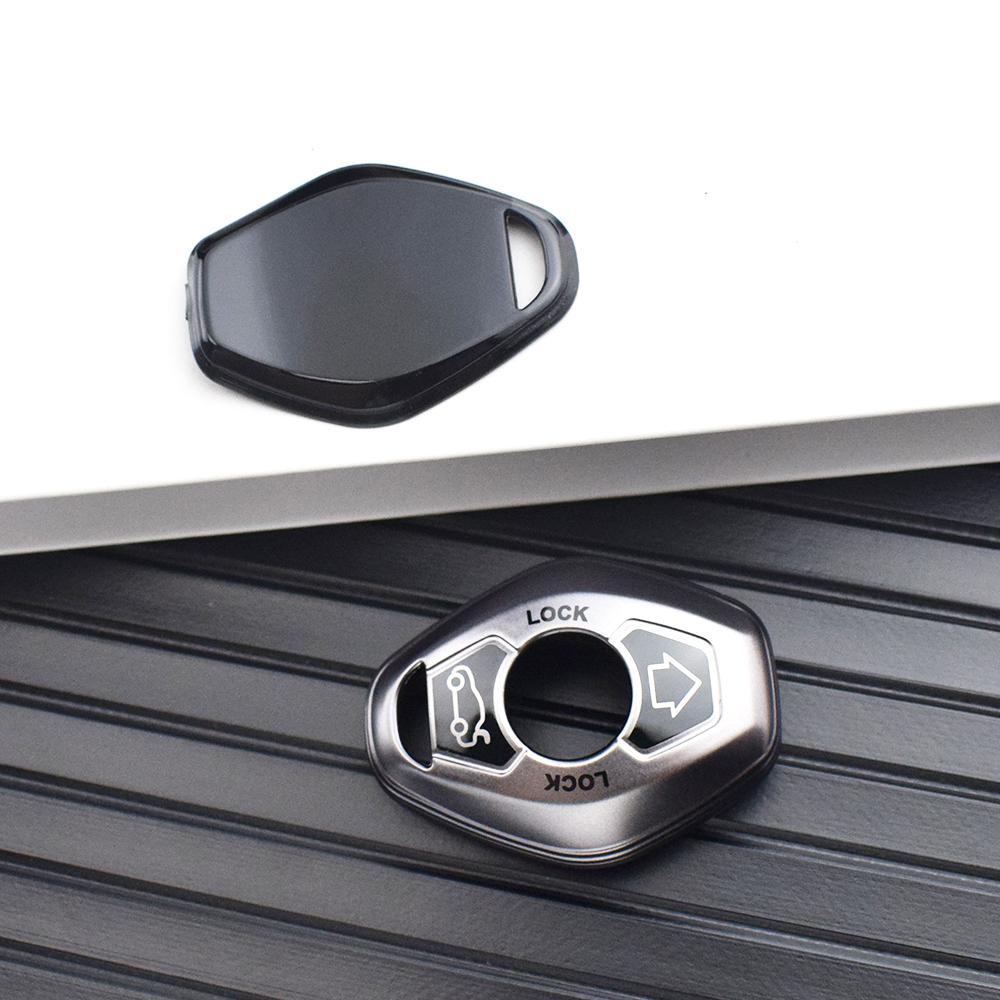 Gun Grey Remote Auto Shell Fob for Bmw X3 E83 X3 E46 E39 E53 X5 Serie 7 5 3 330i Car Key Cover Holder Case Keyless Accessories