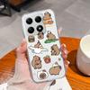 Case For Xiaomi 15T 15T Pro Adorable Astronaut Cat Anti-Fingerprint Fashion Transparent Housing For xiaomi15t 15tpro Protector