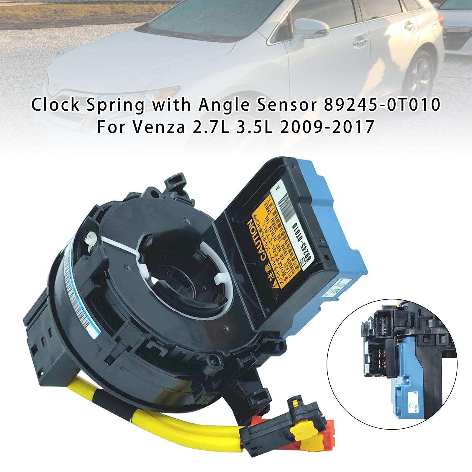

Clock Spring with Angle Sensor 89245-0T010 For Venza 2.7L 3.5L 2009-2017
