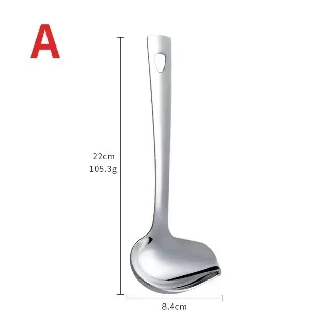 

1 шт. ложка из нержавеющей стали, доступна в нескольких цветах, прочная суповая ложка, кухонные принадлежности, аксессуары для украшения обеденного стола A