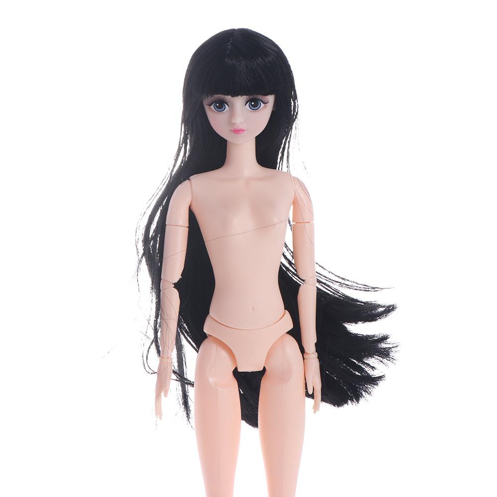 Beautiful 30Cm Dress Up With Hair Movable Joint Diy Kawaii 16 20-Joint Body Gift