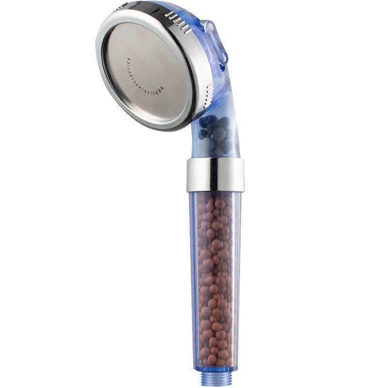 Japanese Multi-Setting Negative Ion Handheld Shower Head with Switch