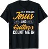 Jesus And Guitars Count Me In Guitarist Christian T-Shirt