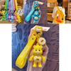 Adorable Care Bears Keychain Toy Figure Bag Pendant Keyring Doll For Kids Xmas Gift Decor