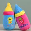 Giocattoli Squeaky in Peluche Cartone Animato per Animali Domestici, Biberon Masticabili per la Dentizione, Biberon, Giocattoli per Bambini, Giocattoli Educativi per Cuccioli e Gattini.