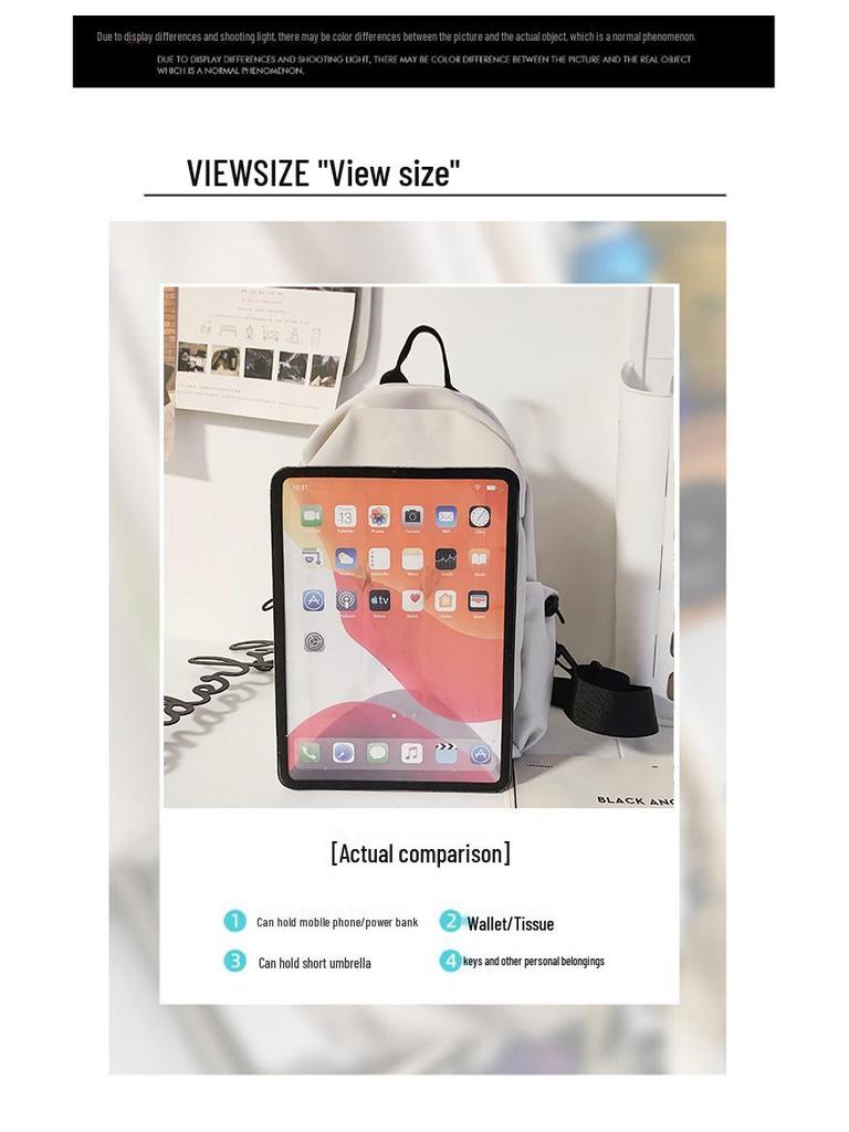 Unisex Lightweight Crossbody Shoulder Bag for Cycling, Hiking, Mountaineering, and Tablet Carrying