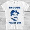 Nice Game Pretty Boy T Shirt Seinfeld 90s TV Comedy Show Cool Gift Tee M316