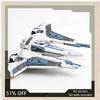 3075PCS Sci Fi Gauntlet Space Fighter Vehicle MOC Model Building Blocks Custom Puzzle DIY Assembly Educational Collection