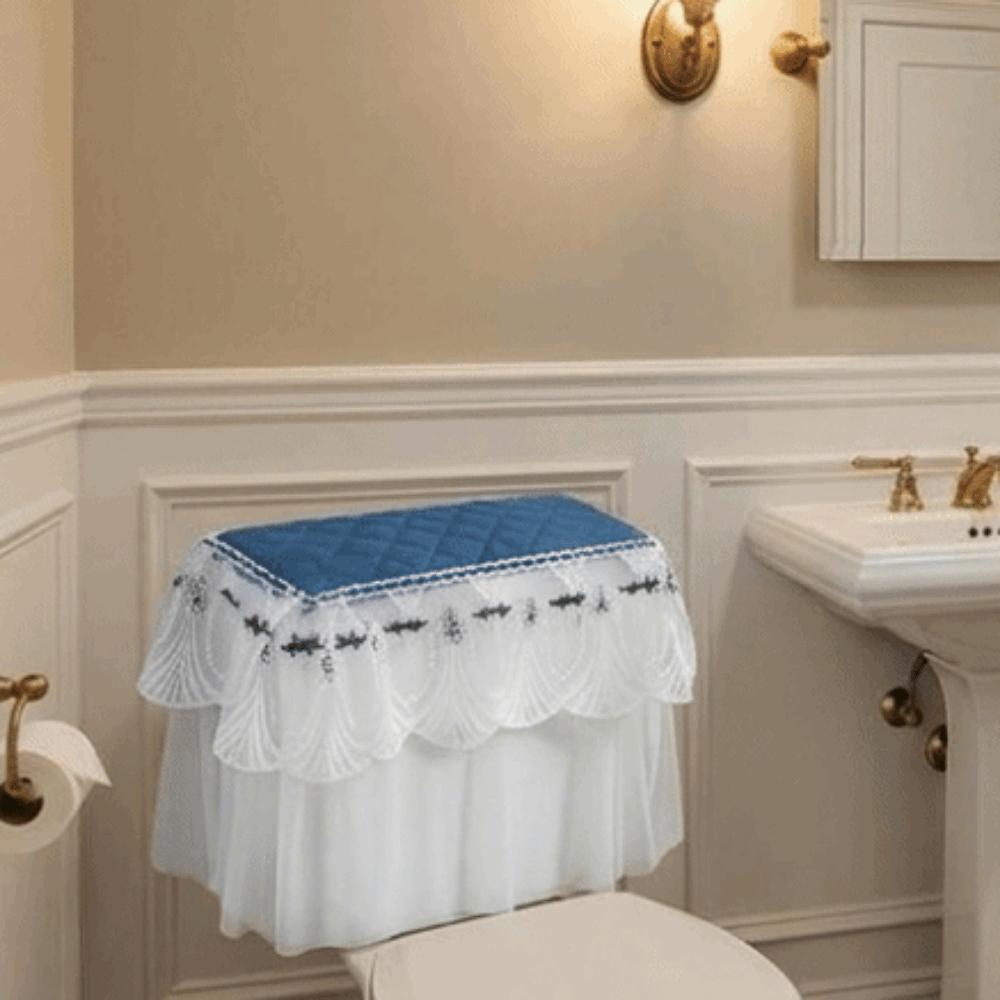 Court Style Toilet Water Tank Cover Vintage Toilet Closestool Cover Toilet Cover Home