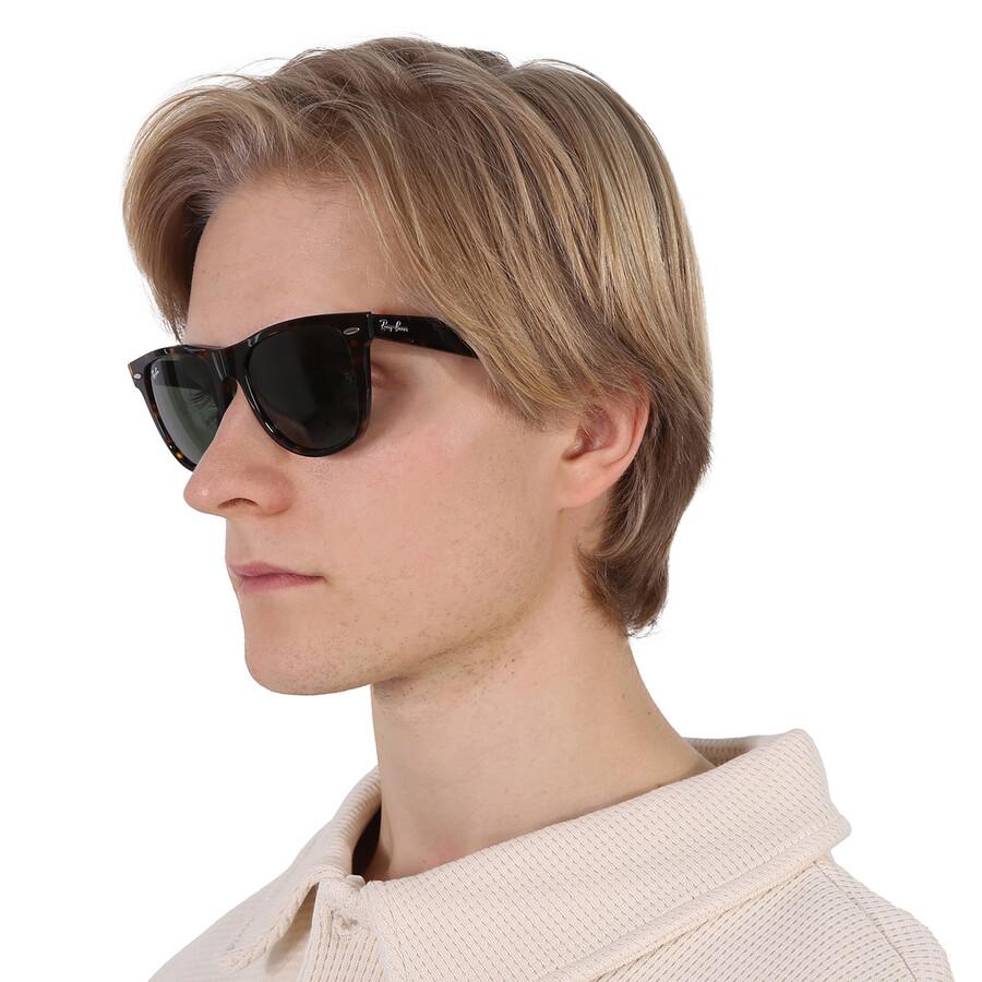 Ray Ban OriGinal Wayfarer Classic Green Classic G 15 Unisex sunGlasses Rb2140 902 54