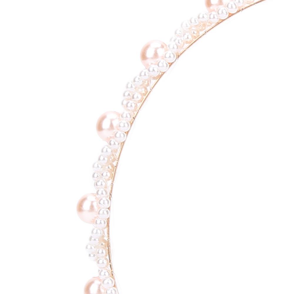 Fashionable Faux Pearl Headband Comfortable Wedding Headband Party Hairband For Women