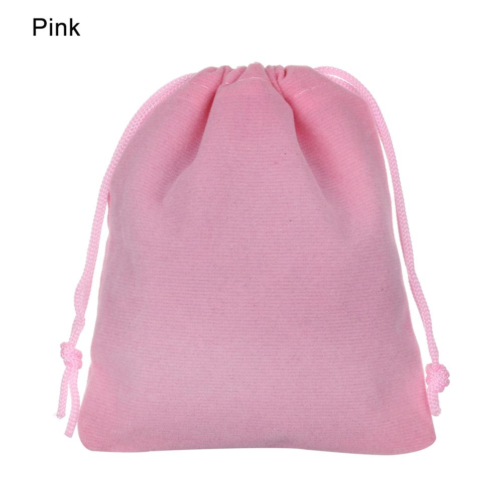 1PC New 12Colors Small Velvet Drawstring Pouch Bag Durble Christmas/Wedding Gift Bags Beauty Dice Storage Portable10x12cm