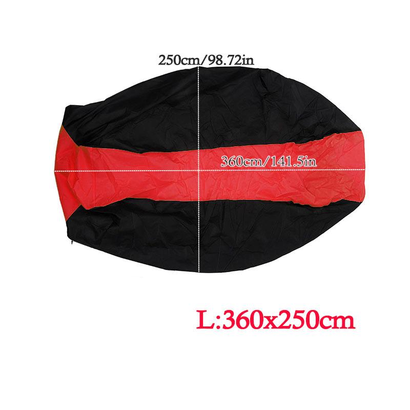 

Размер L/XL 600D гидроцикл прицепной красный + черный цвет защитный чехол водонепроницаемый для Yamaha WaveRunner EXR VX Cruiser F