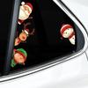 Santa Claus Snowman Elf Reindeer Car Stickers Waterproof Auto Rear Windshield Window Body Durable Vinyl Decals Christmas Decor