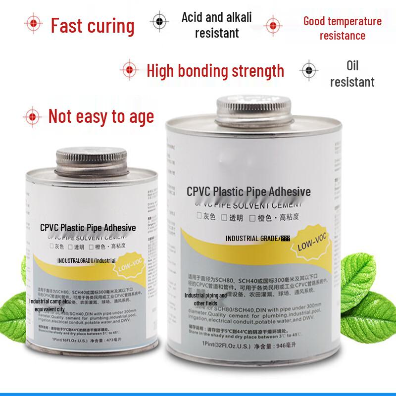 Mingceng CPVC Pipe Adhesive (Transparent)