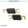 ACROPIX ANL Fuse 40A Car Vehicle Truck Motorcycle Boat Auto Audio Amplifier Black 5pcs