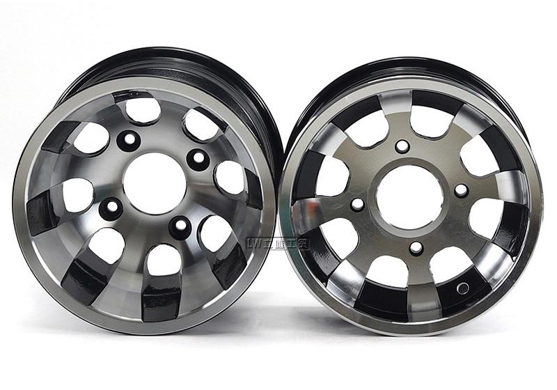 Auto da spiaggia Kart ATV Fuoristrada con Mozzi Ruota in Lega di Alluminio da 10 Pollici e Cerchi in Alluminio 22X10-10/23X7-10 Pollici