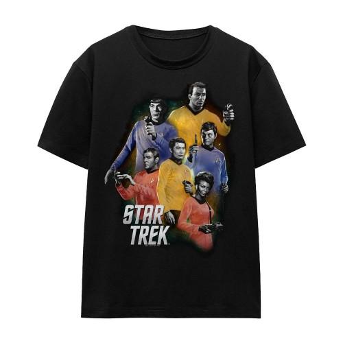 STAR TREK Unisex Adult Galaxy Glow T-Shirt