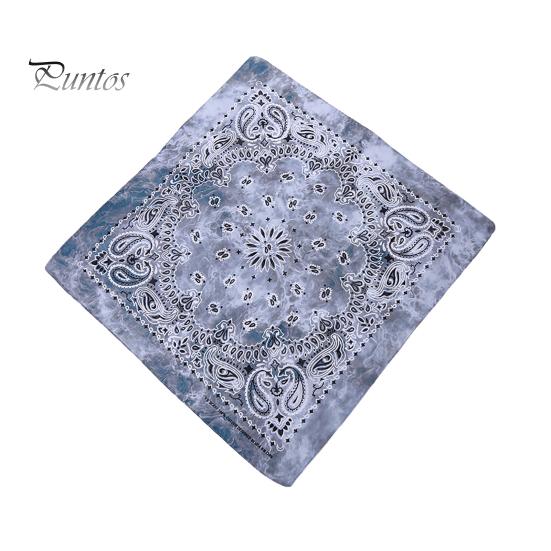 Quadratisches Hip-Hop-Bandana aus atmungsaktiver Baumwolle für Herren, Damen, Jungen und Mädchen, Mehrzweck-Sommertuch, bedruckt, Sonnenschutz, Haarschal, Weihnachtsgeschenk