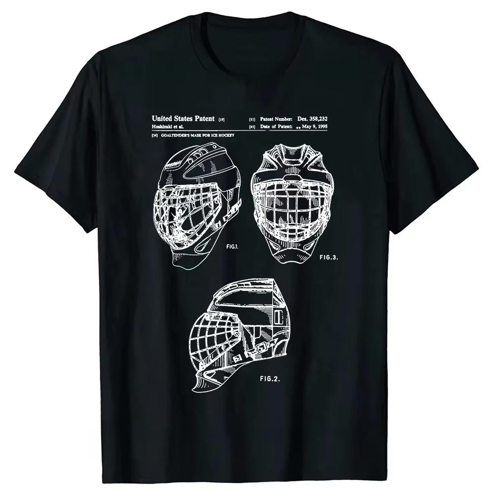 Graphic Cotton Streetwear Short Sleeve Birthday Gifts Summer Style Tshirt Men Funny Eat Sleep Hockey Repeat Christmas T Shirt
