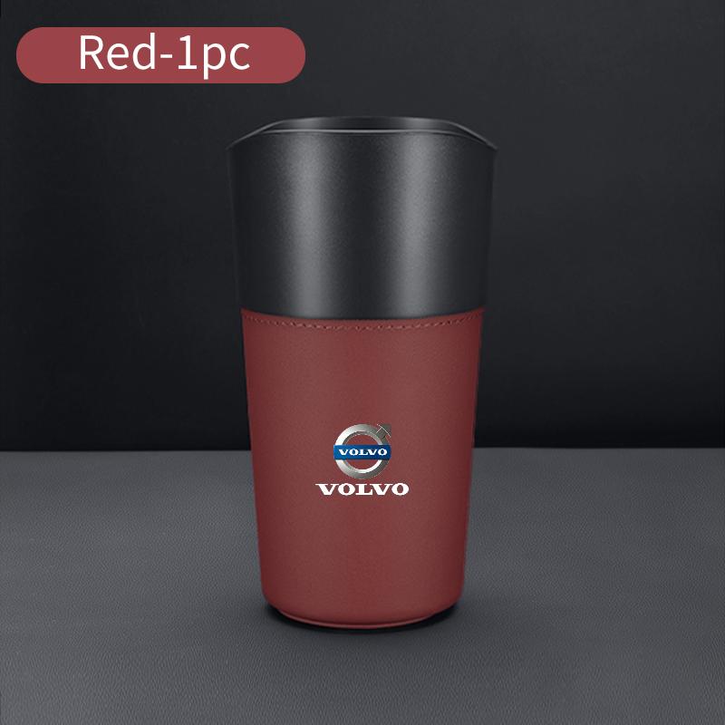 

Car Trash Bin Garbage Can Storage Case For Volvo AWD C30 C70 S60 S80 S90 T6 V40 V50 V60 V70 V90 XC40 XC60 XC70 XC90
