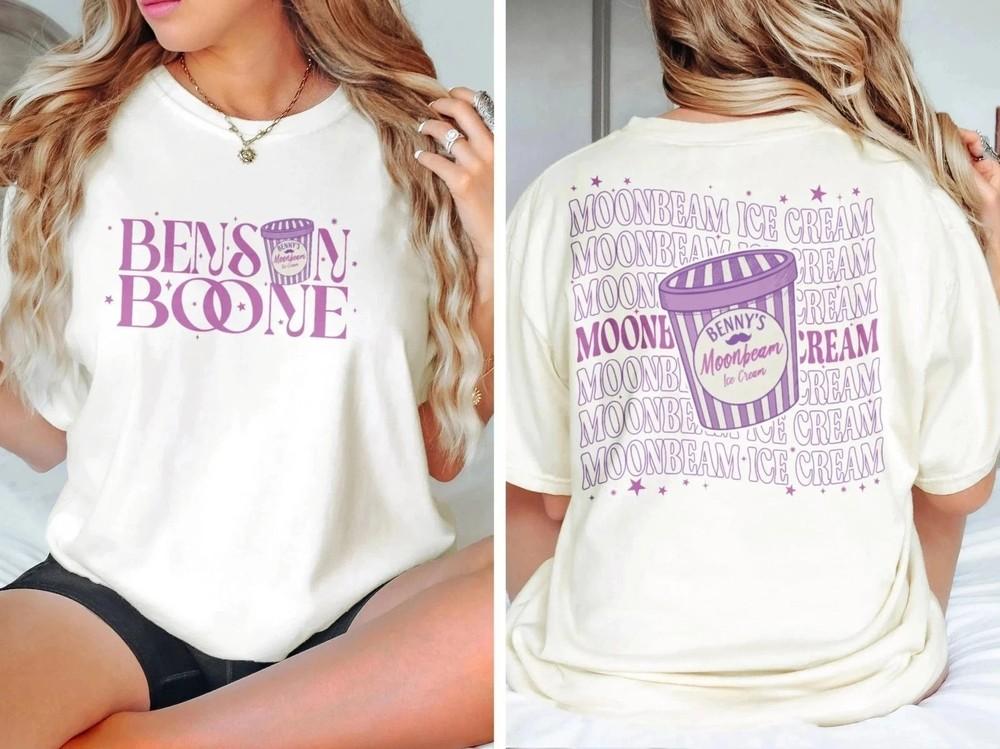 NEW Moonbeam Ice Cream America Heart Tour Album 2025 T-Shirt TRENDING