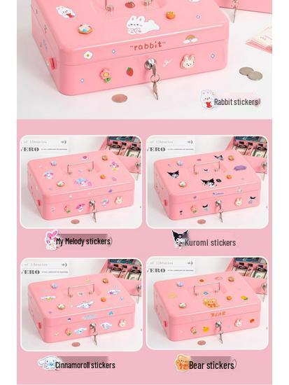 Kids' Large Capacity Piggy Bank 2025 - Savings Storage Cash Register Money Box