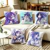 Way 2 U Ouro Kronii hololive EN   Home Sofa Cushion Covers and Aecorative Custom Pillow Covers