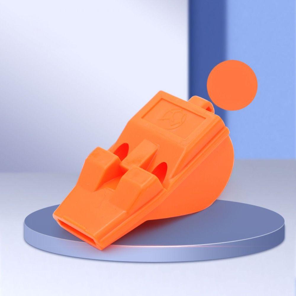 Loud Sound Outdoor Survival Whistle PVC Referees Whistles High Quality Hand Whistle