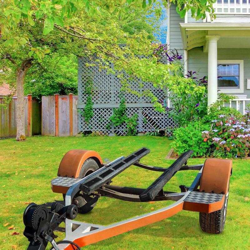 Bootsanhänger-Etagenbett-Rutschen 3 x 10 Zoll Anhänger-Etagenbett-Kit 10x Hochleistungs-Bootsanhänger-Gleitbett-Ender zum Starten und Laden des Bootes