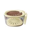 Foldable Double-layer Draining Basket, Multifunctional for Washing Fruits Veggies, Fridge Storage, Camping & Picnic