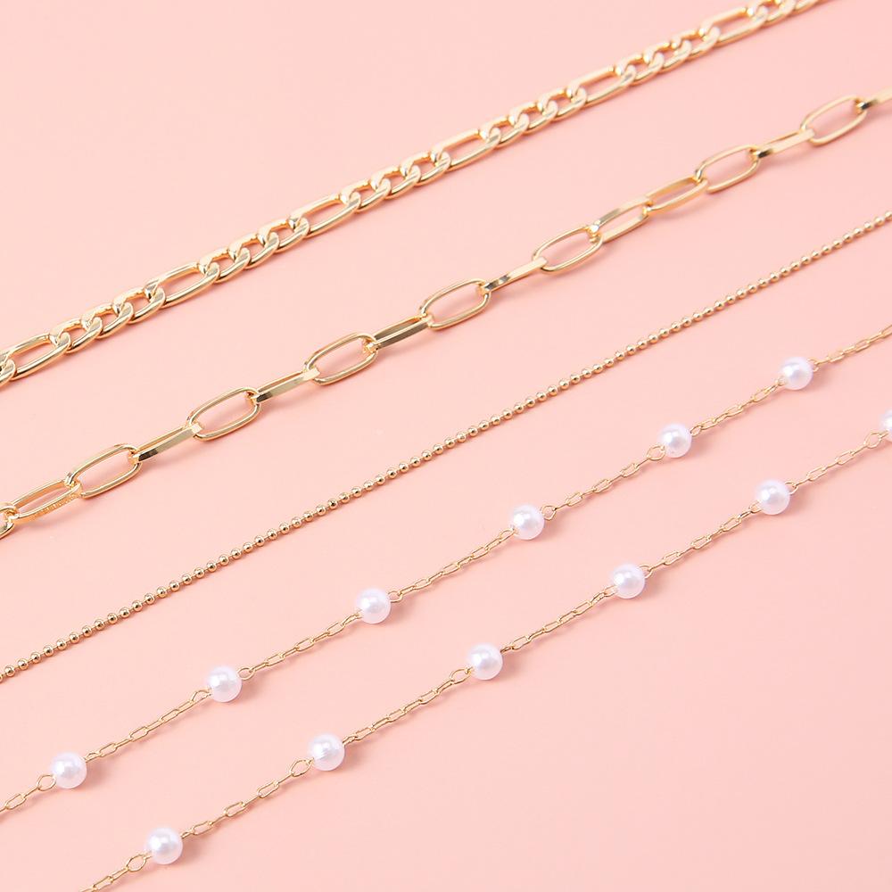 Sun Pearl Multi-Layer Necklace