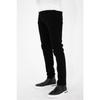 Men's Black Slim Fit Lycra Flexible Jeans Denim Trousers Hlt He001937