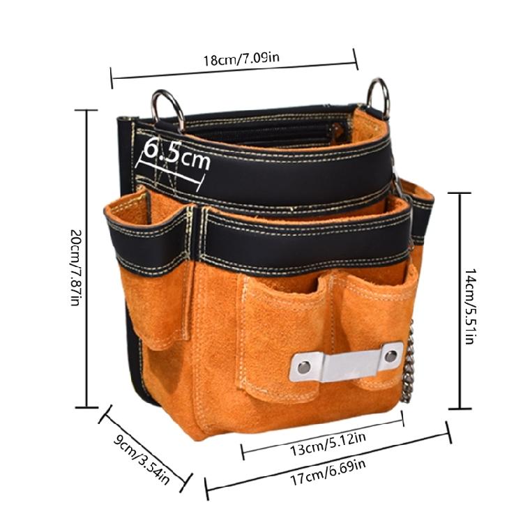 Tool Bag Tool Carrying Pouch Space Saving Multiple Pockets for Tool Storage Waterproof Tool Pouch