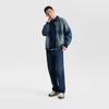 Bequeme Revers Patchwork-Stoff Regulär Langarm Locker Denimjacke Herrenjacken LMT011102209189A09346