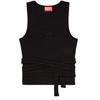Diesel Womens/Ladies Strappy Sleeveless Crop Top