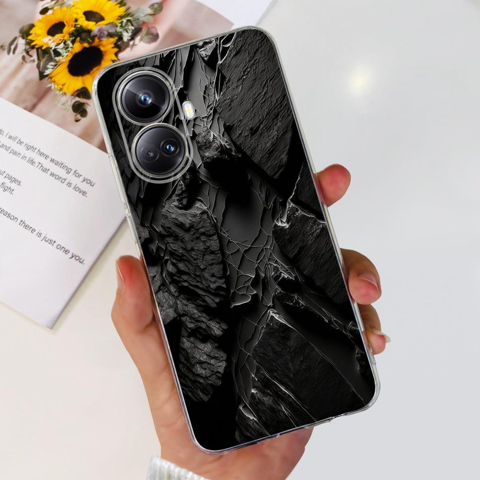 For Realme 10 Pro+ 6.7" RMX3687 Case Cute Cartoon Astronaut Cat Soft Silicon TPU Cover For Realme 10 Pro Plus Bumper Phone Case
