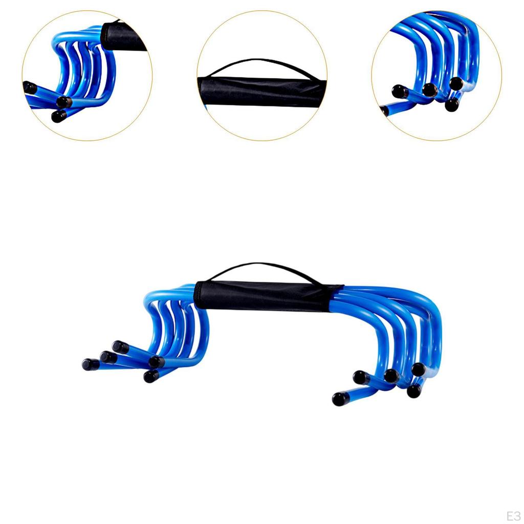 5 stück Fußball Training Hürden Physikalische Hindernisse Praktische Barriere