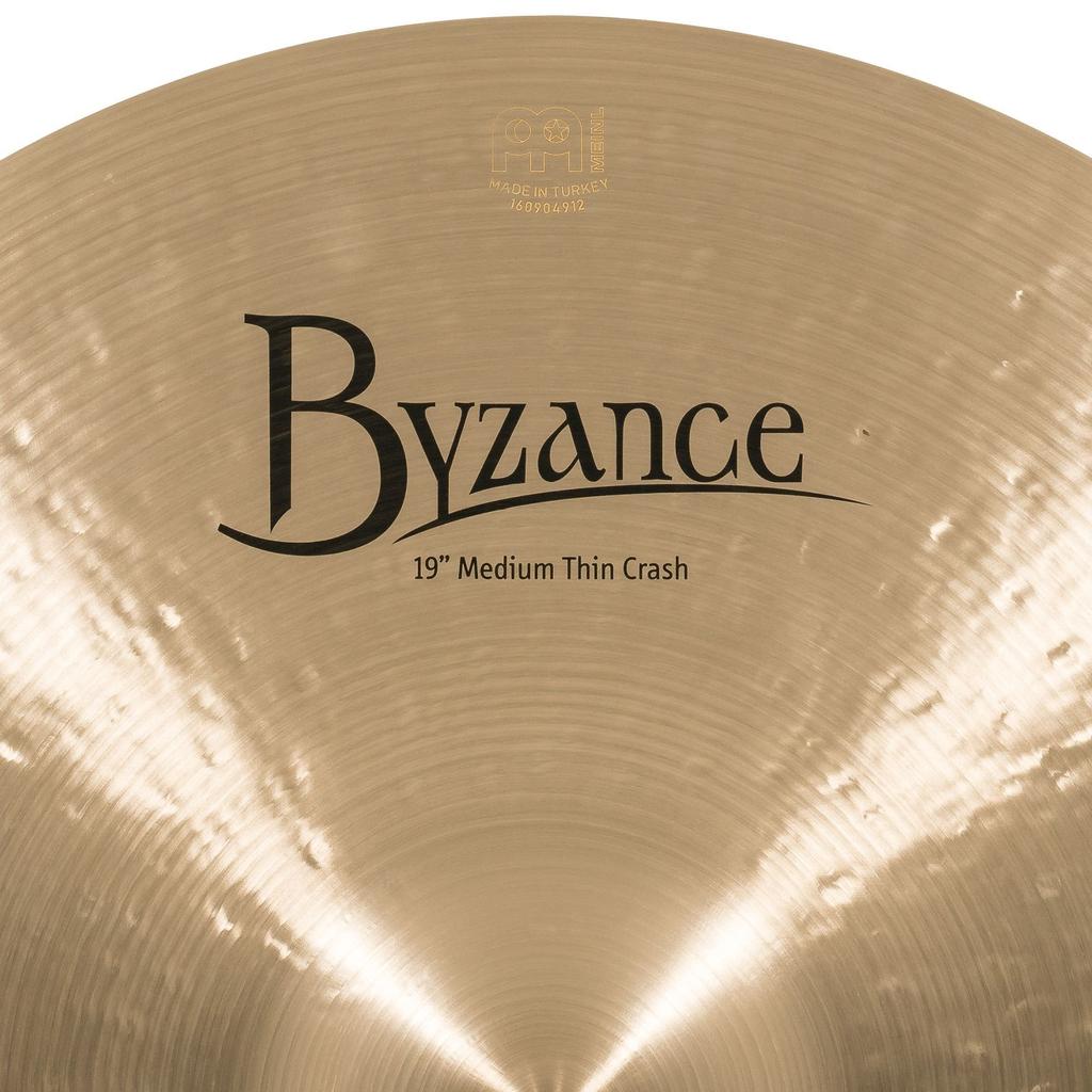 MEINL Byzance Traditional Series Crash Cymbal Medium Thin Crash B19MTC 19" [ ]