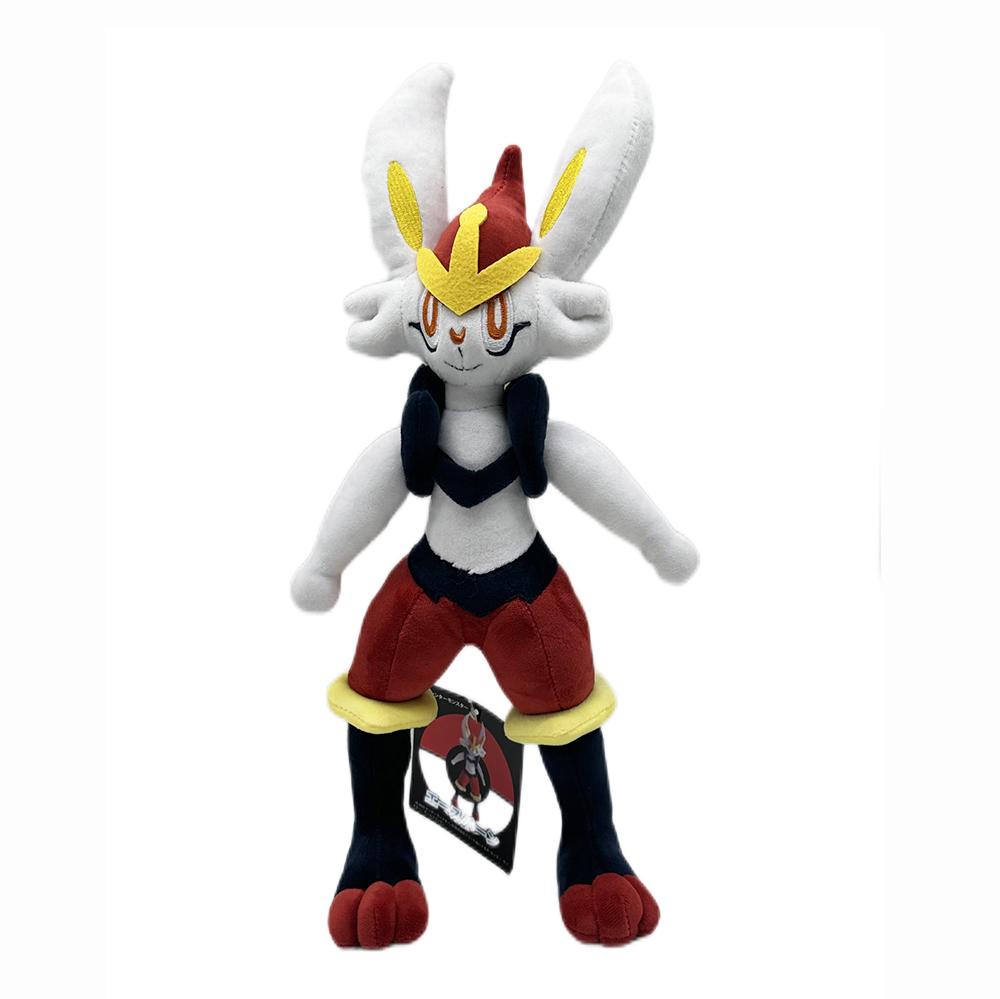 5Pcs Shinx Ninetales Lycanroc Charmander Chien-Pao Cinderace Furret Crocalor Terapagos Grovyle Shinx Gyarados Togepi Plush Toy