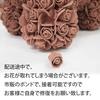 Flower Dog Toy Poodle (Small) x 1 Brown Mother's Day Flower Gift Rose Artificial Flower Stuffed Dog My Child Goods Birthday Anniversary Celebration